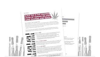 Image of lung illness fact sheet